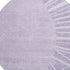 9' X 12' Lavender And Ivory Abstract Washable Area Rug With UV Protection