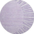 9' X 12' Lavender And Ivory Abstract Washable Area Rug With UV Protection