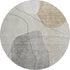 9' X 12' Beige And Brown Abstract Washable Area Rug With UV Protection