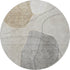 9' X 12' Beige And Brown Abstract Washable Area Rug With UV Protection