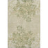 9' X 12' Khaki Green And Ivory Floral Washable Area Rug With UV Protection