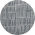 9' X 12' Charcoal And Gray Striped Washable Area Rug With UV Protection