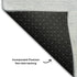 9' X 12' Blue And Ivory Geometric Washable Area Rug With UV Protection