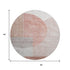 9' X 12' Copper Gray And Ivory Geometric Washable Area Rug With UV Protection