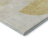 9' X 12' Gold And Ivory Geometric Washable Area Rug With UV Protection