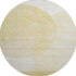 9' X 12' Gold And Ivory Geometric Washable Area Rug With UV Protection