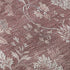 9' X 12' Blush And Ivory Floral Washable Area Rug With UV Protection