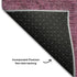 9' X 12' Blush And Gray Patchwork Washable Area Rug With UV Protection