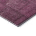 9' X 12' Blush And Gray Patchwork Washable Area Rug With UV Protection