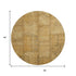 9' X 12' Copper And Gray Patchwork Washable Area Rug With UV Protection
