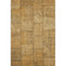 9' X 12' Copper And Gray Patchwork Washable Area Rug With UV Protection