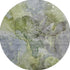9' X 12' Olive Green And Gray Abstract Washable Area Rug With UV Protection