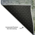9' X 12' Olive Green And Gray Abstract Washable Area Rug With UV Protection