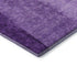 9' X 12' Purple And Ivory Ombre Washable Area Rug With UV Protection