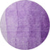9' X 12' Purple And Ivory Ombre Washable Area Rug With UV Protection