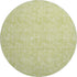 9' X 12' Artichoke Green And Ivory Floral Washable Area Rug With UV Protection