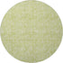 9' X 12' Artichoke Green And Ivory Floral Washable Area Rug With UV Protection