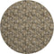 9' X 12' Brown And Ivory Floral Washable Area Rug With UV Protection