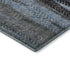 9' X 12' Blue And Gray Striped Washable Area Rug With UV Protection