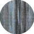 9' X 12' Blue And Gray Striped Washable Area Rug With UV Protection