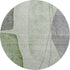 9' X 12' Green Gray And Ivory Abstract Washable Area Rug With UV Protection