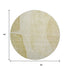 9' X 12' Gold And Beige Abstract Washable Area Rug With UV Protection