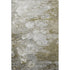 9' X 12' Brown And Ivory Abstract Washable Area Rug With UV Protection