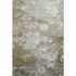 9' X 12' Brown And Ivory Abstract Washable Area Rug With UV Protection