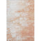9' X 12' Coral And Ivory Abstract Washable Area Rug With UV Protection
