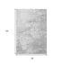 9' X 12' Silver And Gray Abstract Washable Area Rug With UV Protection