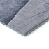 9' X 12' Blue And Ivory Floral Washable Area Rug With UV Protection