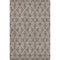 9' X 12' Ivory And Taupe Floral Washable Area Rug With UV Protection