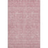 9' X 12' Blush And Ivory Floral Washable Area Rug With UV Protection