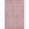 9' X 12' Blush And Ivory Floral Washable Area Rug With UV Protection