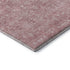 9' X 12' Blush And Ivory Floral Washable Area Rug With UV Protection