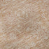 9' X 12' Coral And Ivory Floral Washable Area Rug With UV Protection
