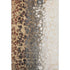 9' X 12' Ivory Gray And Gold Abstract Distressed Washable Area Rug With UV Protection