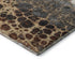 9' X 12' Ivory Gray And Gold Abstract Distressed Washable Area Rug With UV Protection