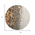 9' X 12' Ivory Gray And Gold Abstract Distressed Washable Area Rug With UV Protection