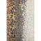 9' X 12' Ivory Gray And Gold Abstract Distressed Washable Area Rug With UV Protection