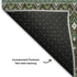 9' X 12' Brown And Taupe Tribal Washable Area Rug With UV Protection