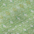 9' X 12' Artichoke Green Gold And Ivory Tribal Washable Area Rug With UV Protection
