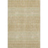 9' X 12' Copper And Ivory Tribal Washable Area Rug With UV Protection