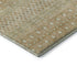 9' X 12' Copper And Ivory Tribal Washable Area Rug With UV Protection