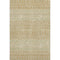 9' X 12' Copper And Ivory Tribal Washable Area Rug With UV Protection