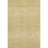 9' X 12' Gold And Ivory Tribal Washable Area Rug With UV Protection