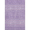 9' X 12' Lavender And Ivory Tribal Washable Area Rug With UV Protection