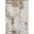 9' X 12' Beige Gray And Ivory Abstract Washable Area Rug With UV Protection