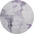 9' X 12' Purple Gray And Ivory Abstract Washable Area Rug With UV Protection