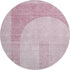 9' X 12' Blush And Ivory Geometric Washable Area Rug With UV Protection